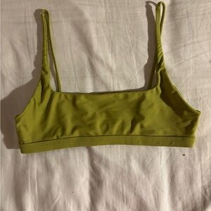 Benoa Swim Lime Bikini Top